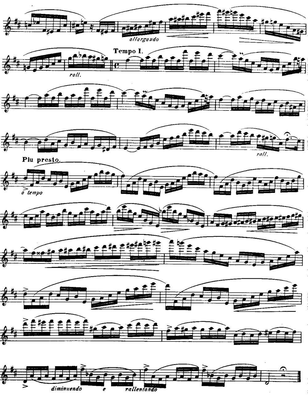 柯勒长笛练习曲作品33号（第二册）（5）其它曲谱（图2）