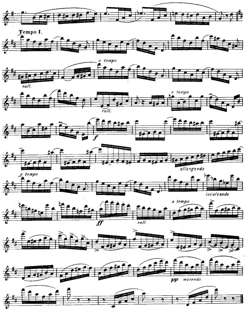 柯勒长笛练习曲作品33号（第二册）（7）其它曲谱（图2）