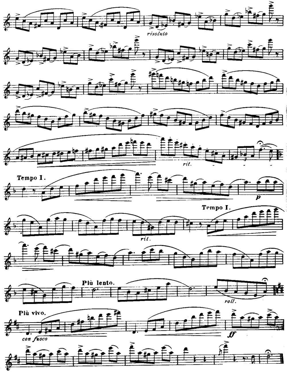 柯勒长笛练习曲作品33号（第二册）（8）其它曲谱（图2）
