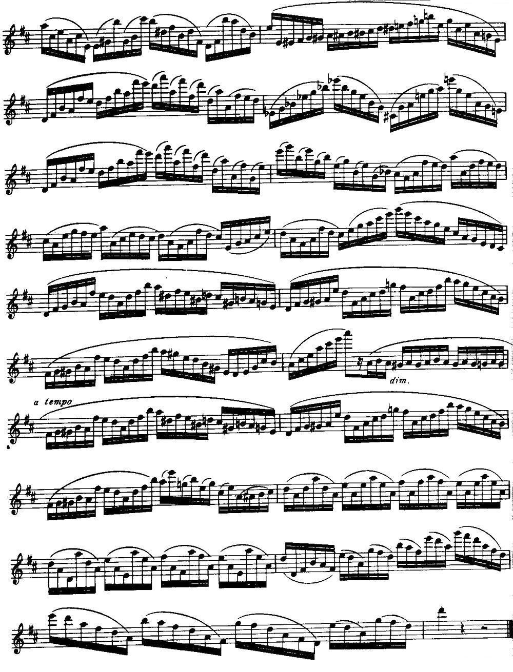柯勒长笛练习曲作品33号（第二册）（11）其它曲谱（图2）