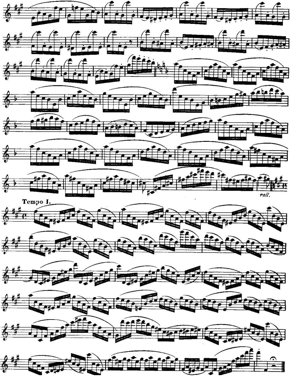 柯勒长笛练习曲作品33号（第三册）（7）其它曲谱（图2）