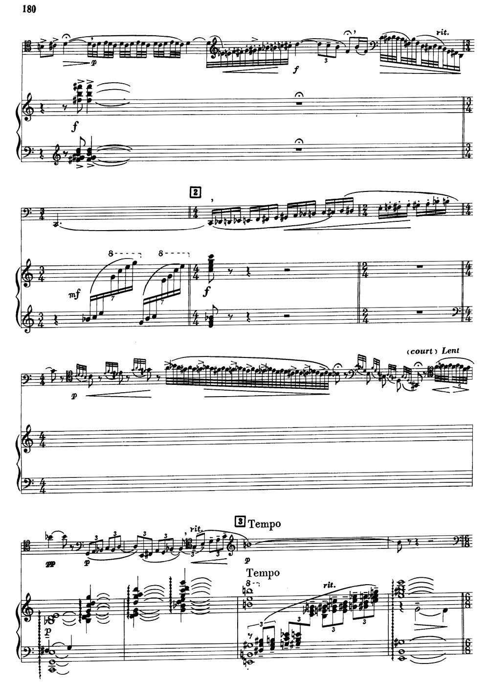 宣叙调、西西里舞曲和回旋曲（大管+钢琴伴奏）其它曲谱（图2）