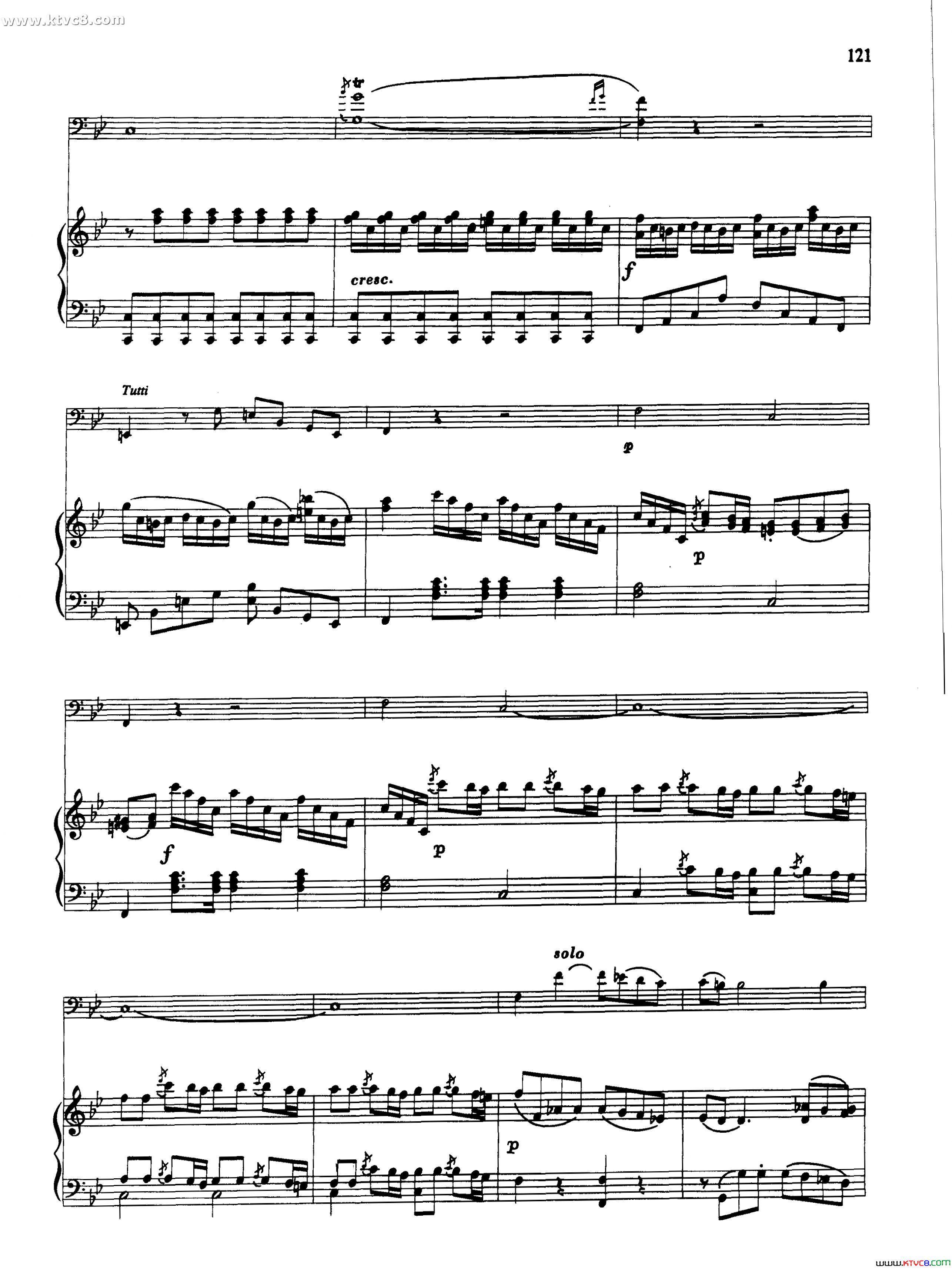 降B大调协奏曲（大管+钢琴伴奏）其它曲谱（图6）