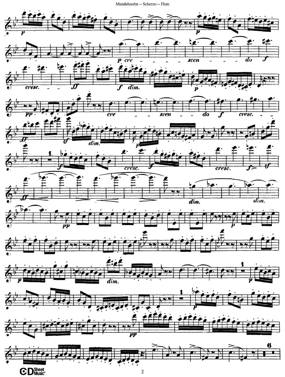 Scherzo其它曲谱（图2）