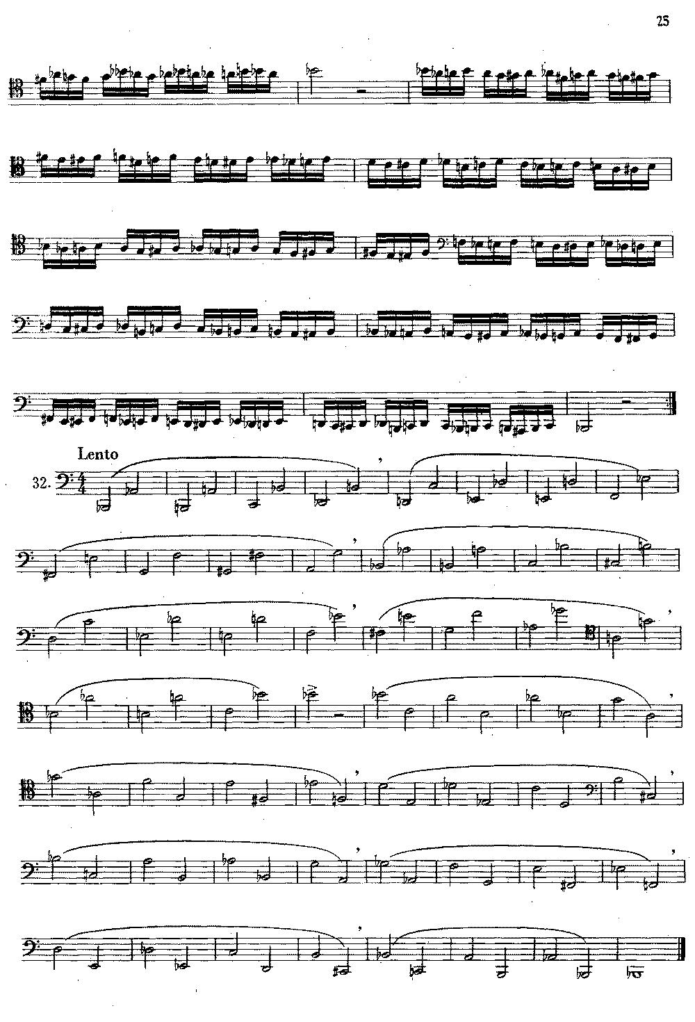 大管高级练习曲 第一部分 每日练习（21—33）其它曲谱（图7）