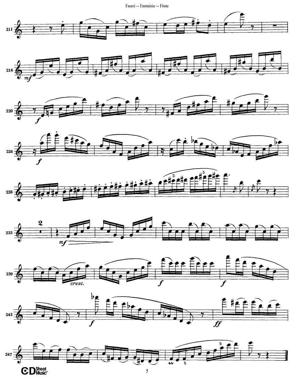 Fantaisie Op.79（幻想曲 作品79号）其它曲谱（图5）