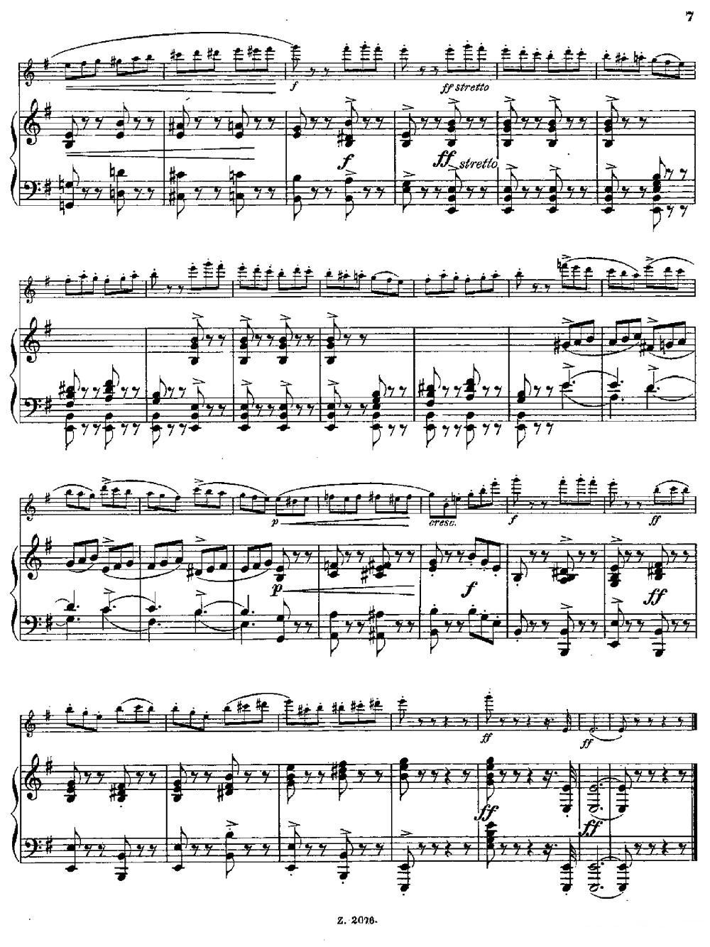 Tarantelle（Op.55 No.8）（长笛+钢琴伴奏）其它曲谱（图5）