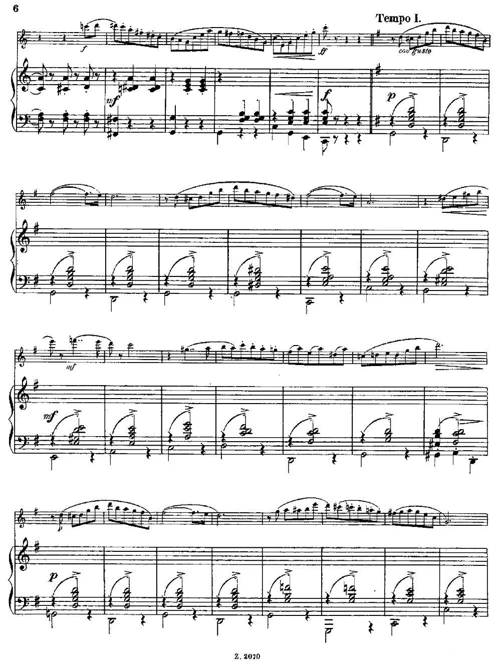 Walzer（Op.55 No.2）（长笛+钢琴伴奏）其它曲谱（图5）