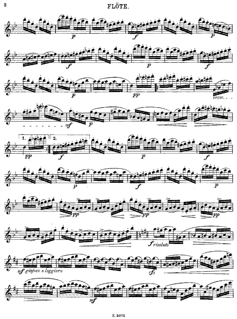 Die Mühle（Op.55 No.4）其它曲谱（图2）