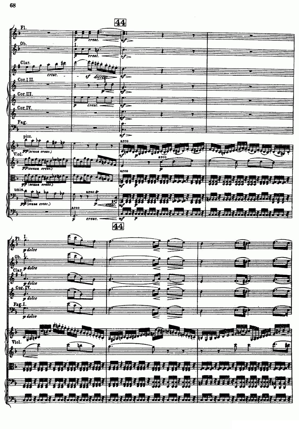 幻想交响曲Op.14（第三乐章 田野景色）（总谱）其它曲谱（图11）