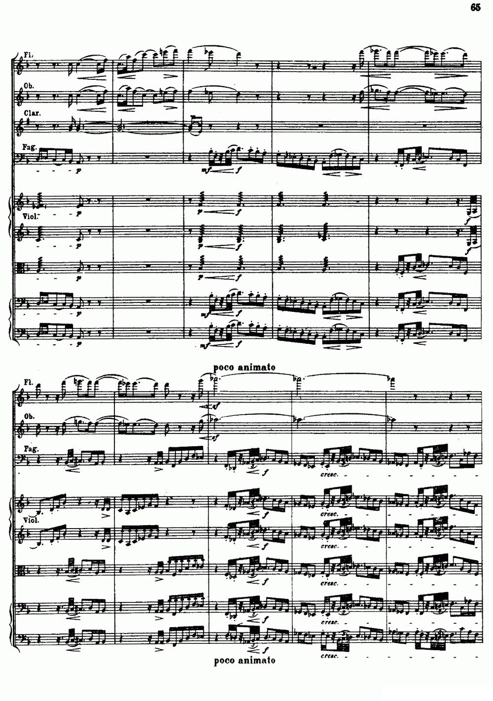幻想交响曲Op.14（第三乐章 田野景色）（总谱）其它曲谱（图8）