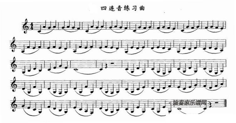 3首单簧管练习曲其它曲谱（图3）