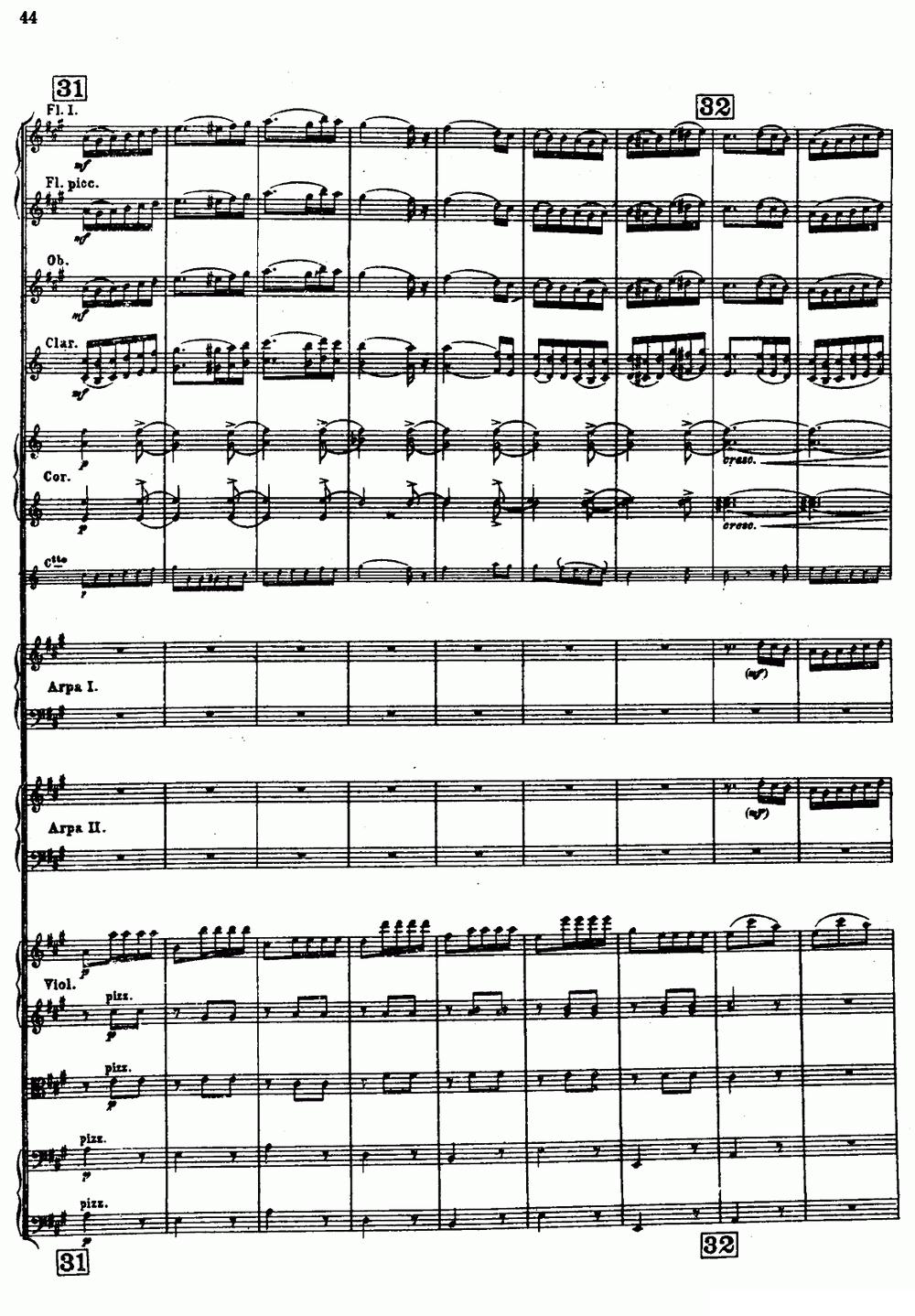 幻想交响曲Op.14（第二乐章 舞会）（总谱）其它曲谱（图12）