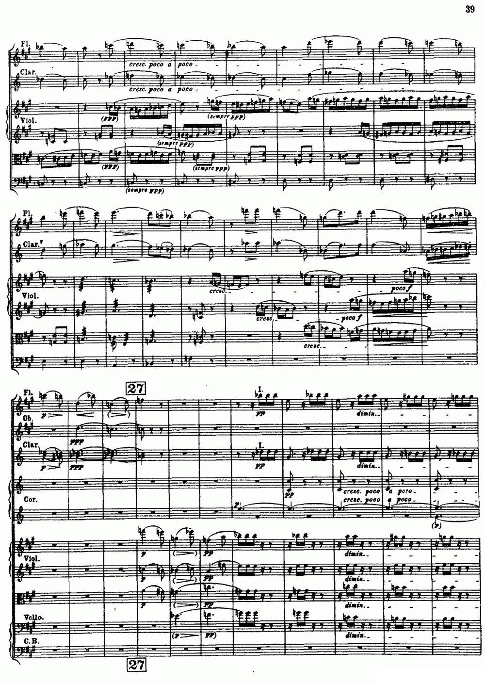 幻想交响曲Op.14（第二乐章 舞会）（总谱）其它曲谱（图7）