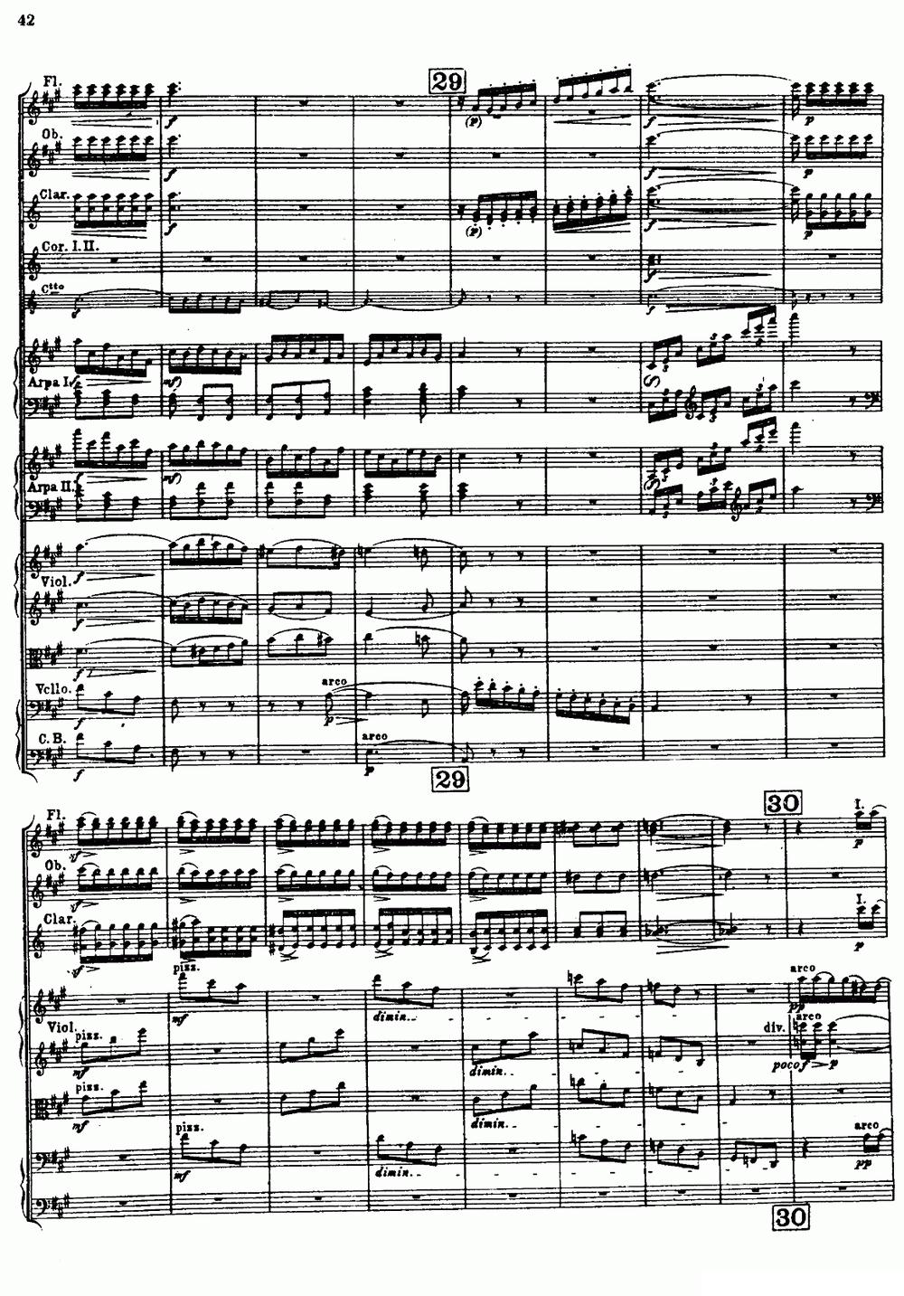 幻想交响曲Op.14（第二乐章 舞会）（总谱）其它曲谱（图10）