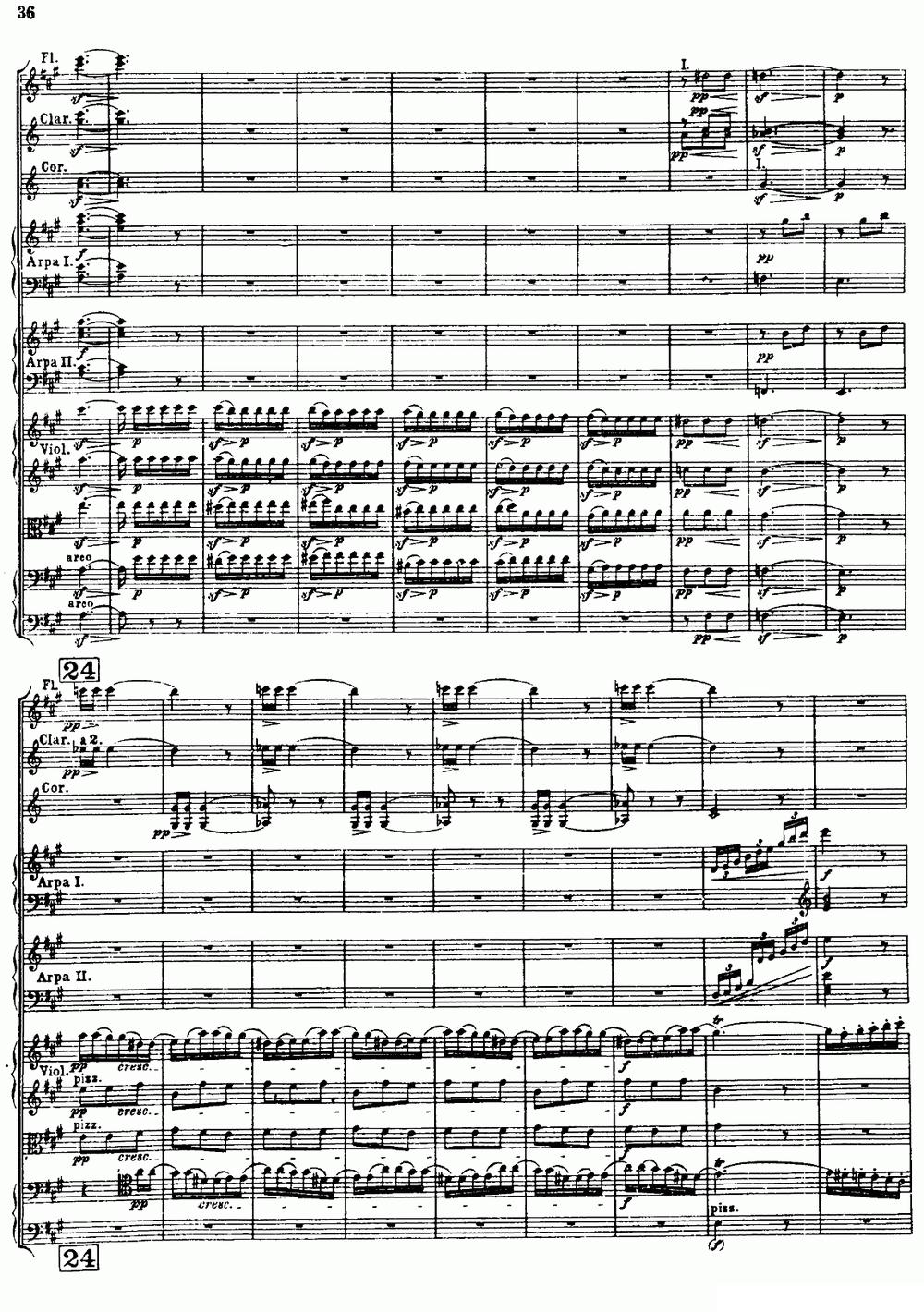 幻想交响曲Op.14（第二乐章 舞会）（总谱）其它曲谱（图4）