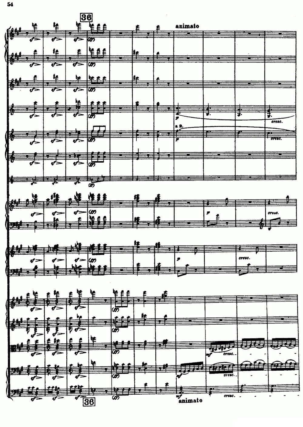 幻想交响曲Op.14（第二乐章 舞会）（总谱）其它曲谱（图22）