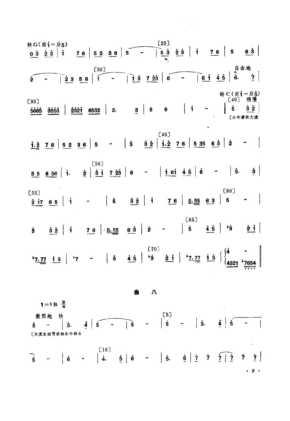 格斗（双人舞主旋律谱）其它曲谱（图9）
