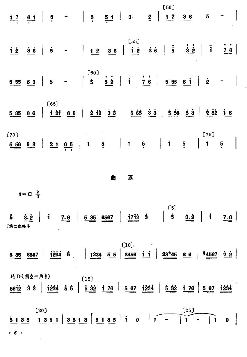 格斗（双人舞主旋律谱）其它曲谱（图6）