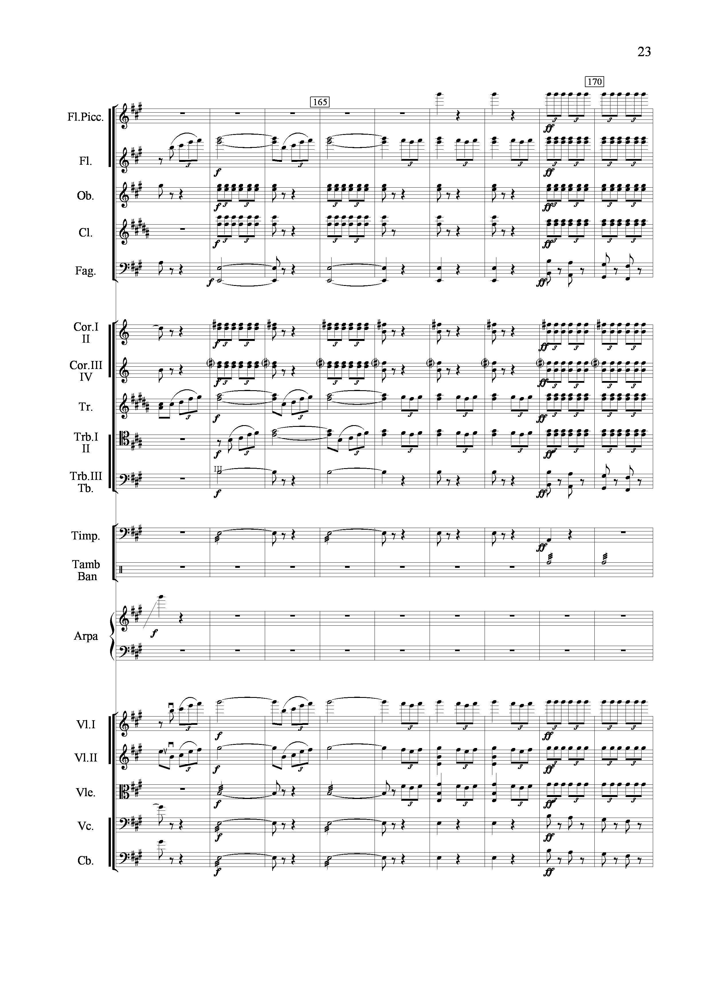 山歌妹传奇（交响组曲总谱）其它曲谱（图23）