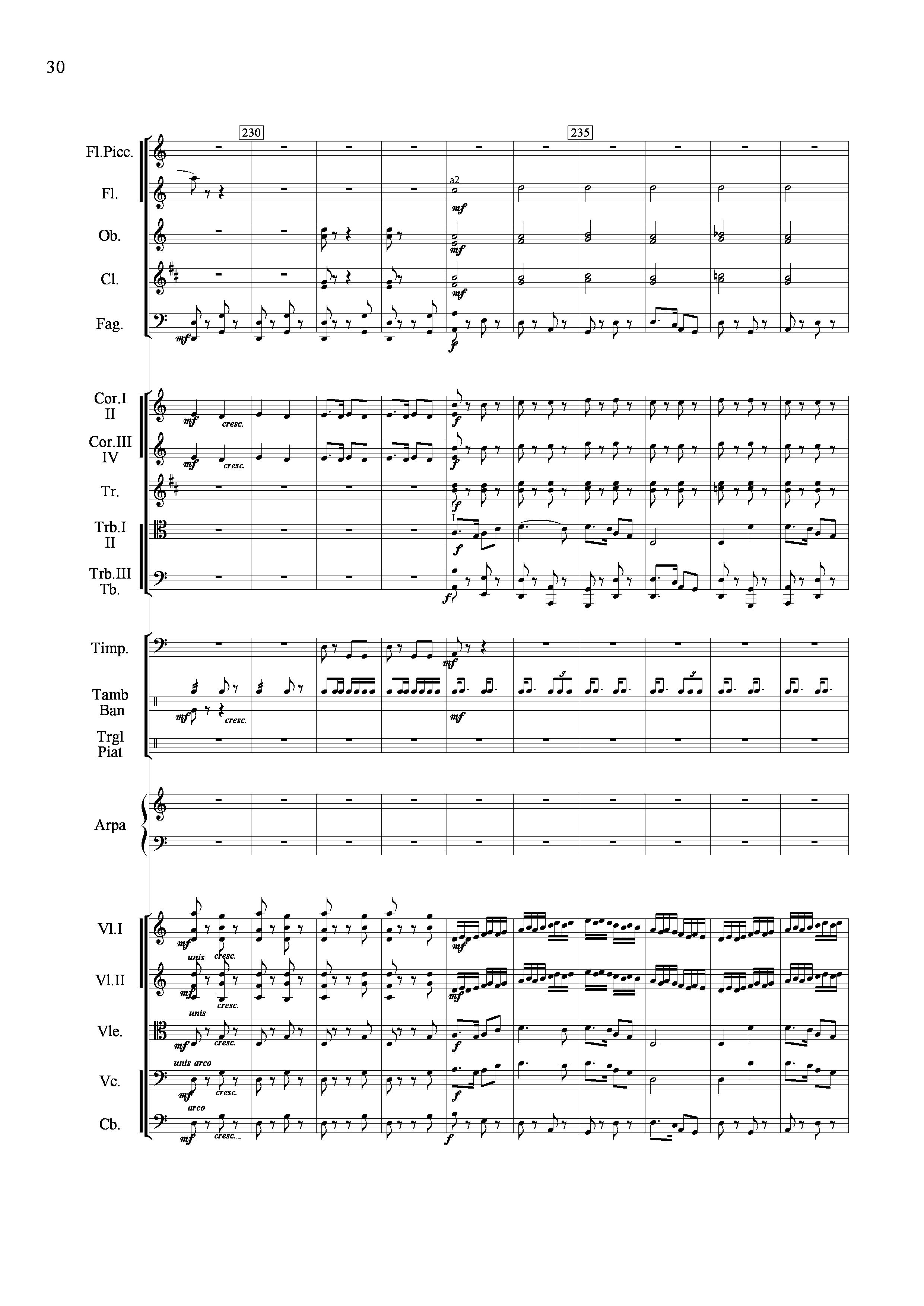 山歌妹传奇（交响组曲总谱）其它曲谱（图30）