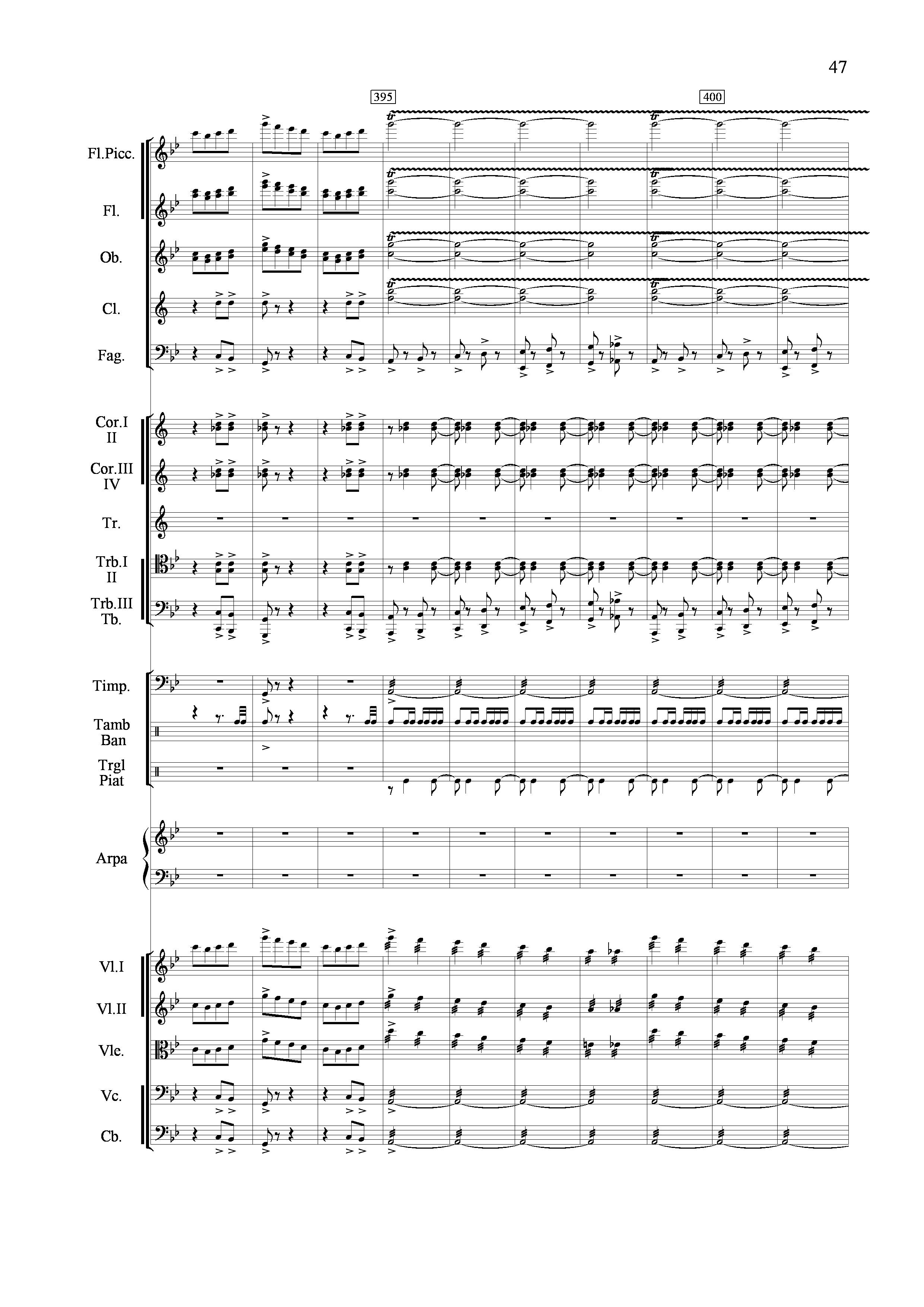 山歌妹传奇（交响组曲总谱）其它曲谱（图47）