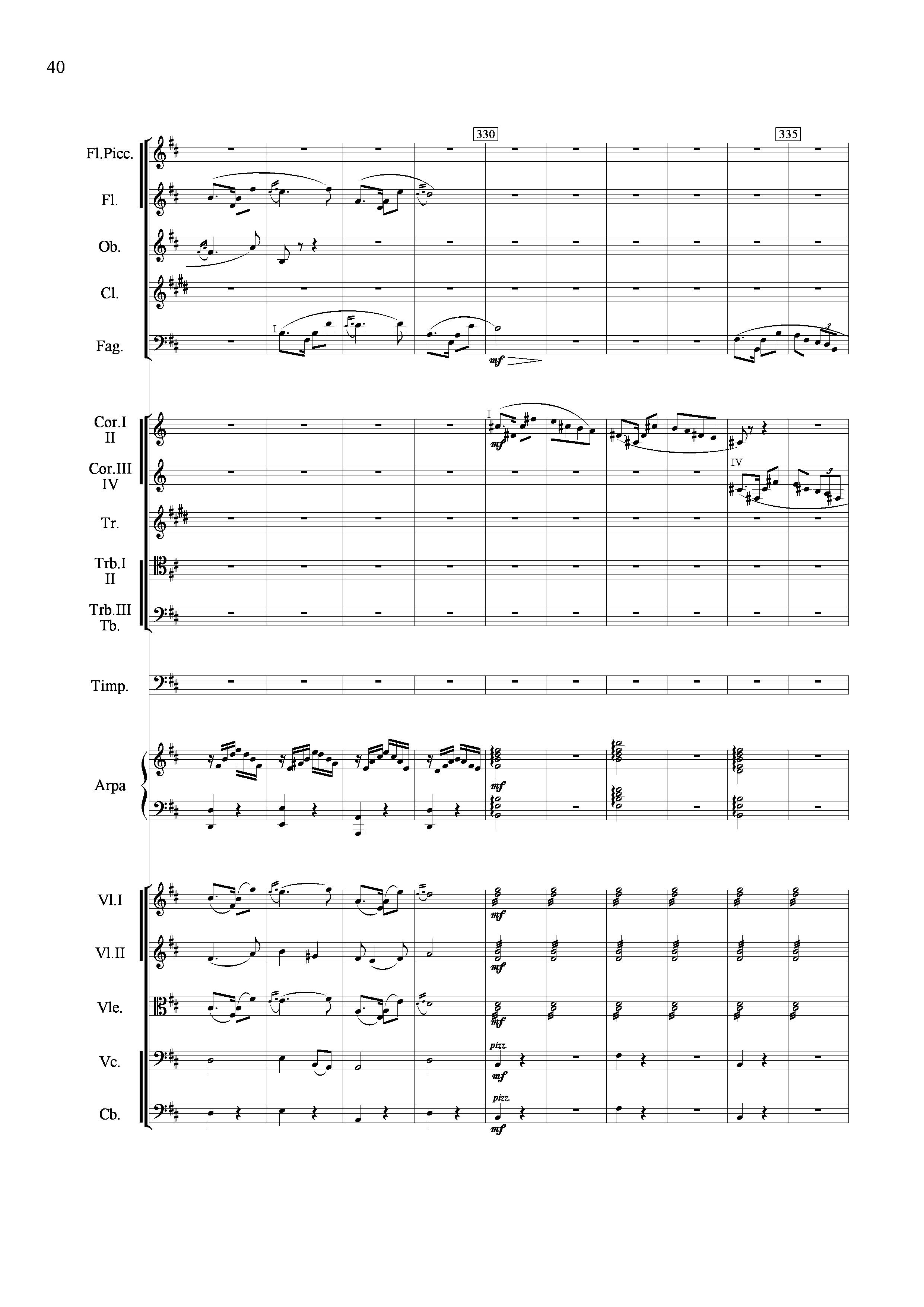 山歌妹传奇（交响组曲总谱）其它曲谱（图40）