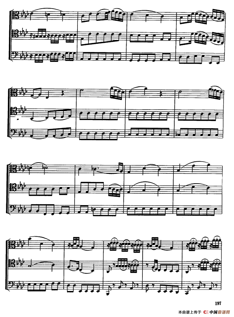 长号三重奏（20—23）其它曲谱（图6）