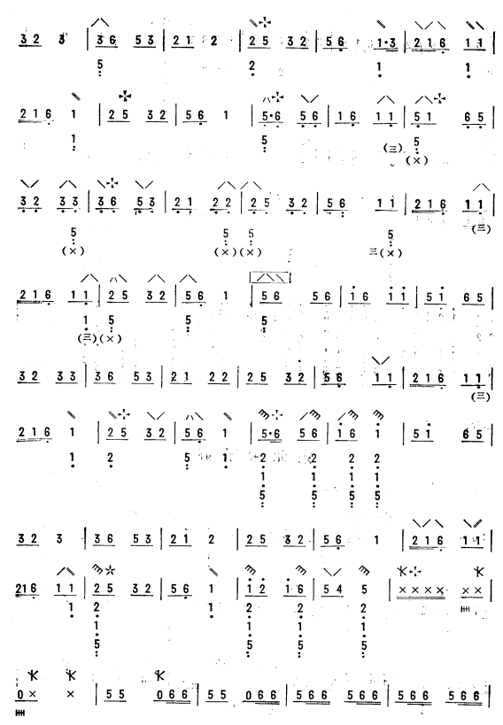 东北秧歌调（琵琶）1其它曲谱（图2）