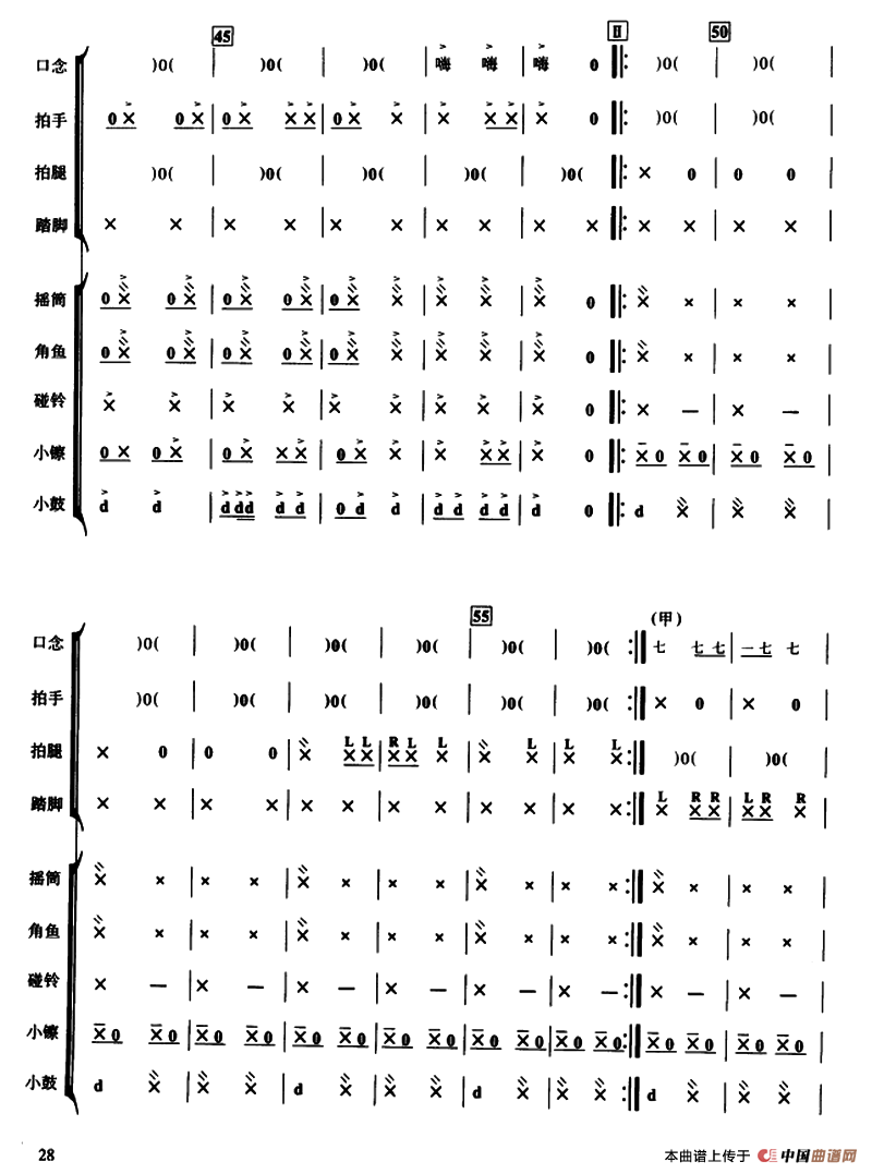 乐曲 （节奏感训练）其它曲谱（图4）