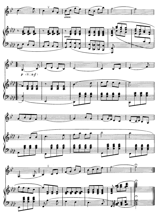 迎新春舞曲（单簧管）4其它曲谱（图1）