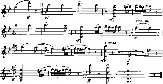 勃拉姆斯《匈牙利舞曲No.5》萨克斯曲谱（图3）