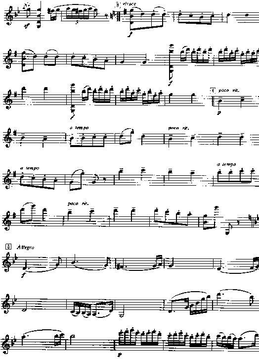 勃拉姆斯《匈牙利舞曲No.5》萨克斯曲谱（图2）