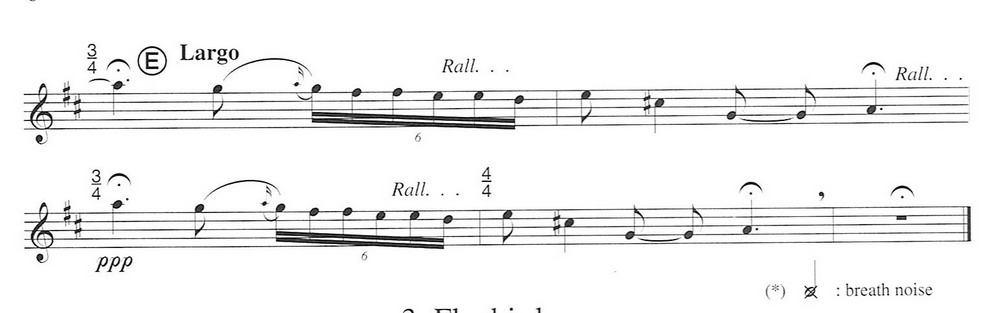 须川展也的《Fuzzy Bird Sonata》(Sing, Bird)毛绒鸟奏鸣曲二萨克斯曲谱（图3）