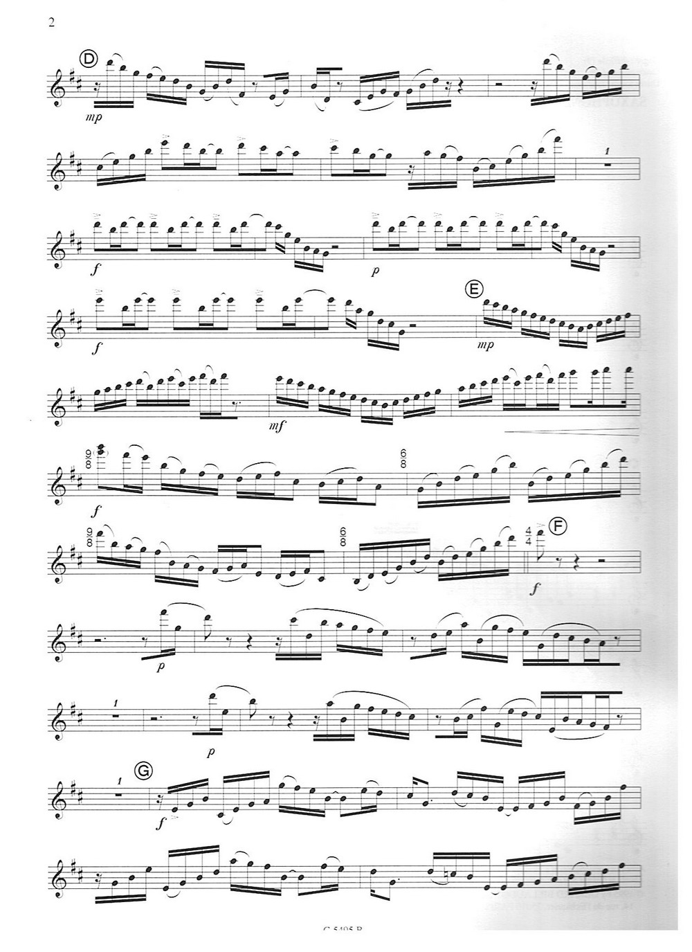须川展也的《Fuzzy Bird Sonata》(Run, Bird)毛绒鸟奏鸣曲一萨克斯曲谱（图2）