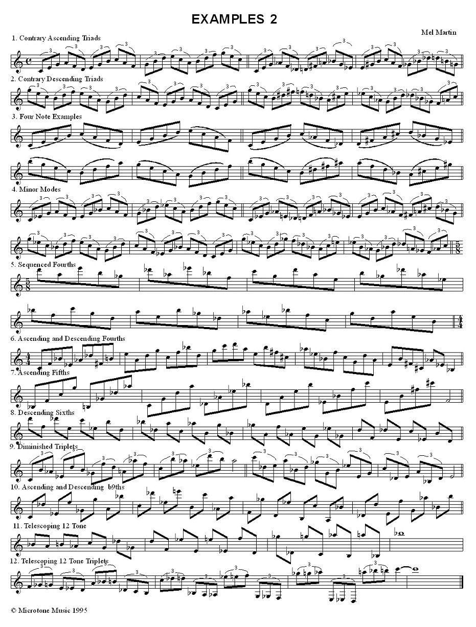 爵士练习曲（2首）萨克斯曲谱（图2）