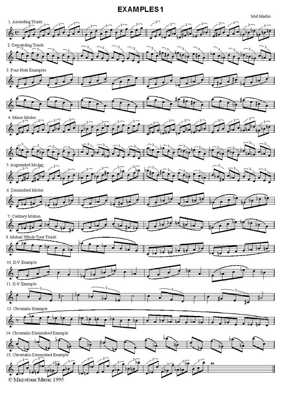 爵士练习曲（2首）萨克斯曲谱（图1）