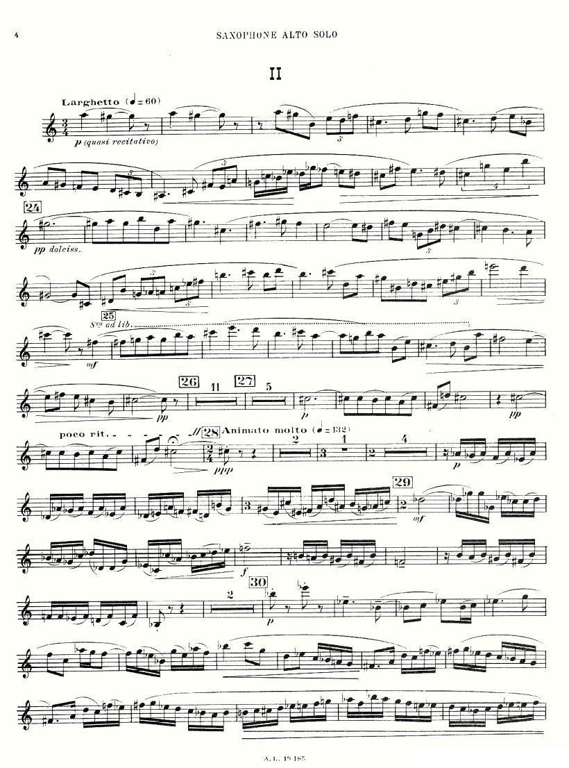 Concertino da camera萨克斯曲谱（图11）