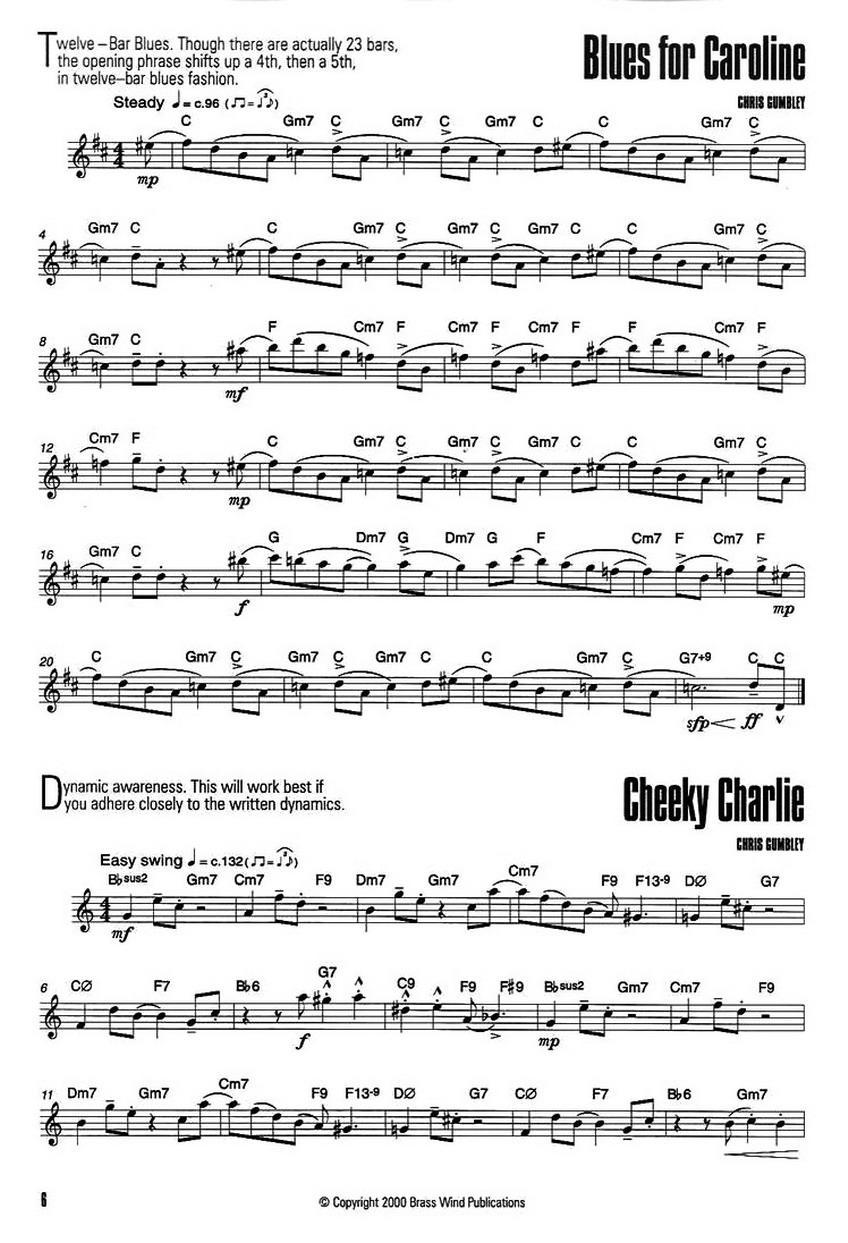 coolschool - 16首爵士练习曲萨克斯曲谱（图6）