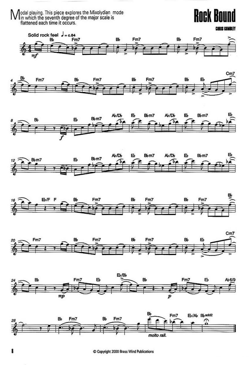 coolschool - 16首爵士练习曲萨克斯曲谱（图8）