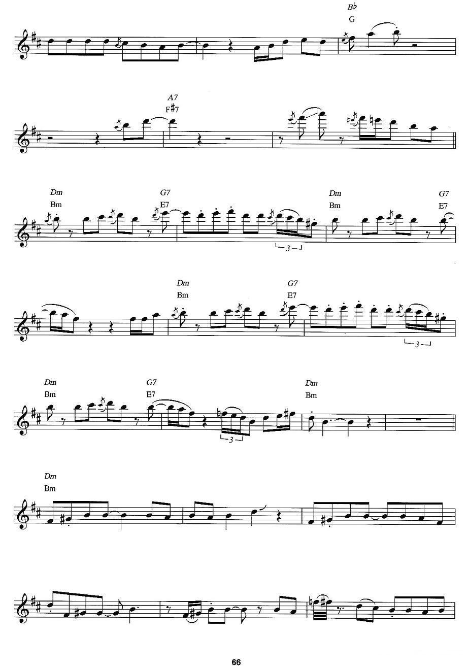 Saxman萨克斯曲谱（图2）