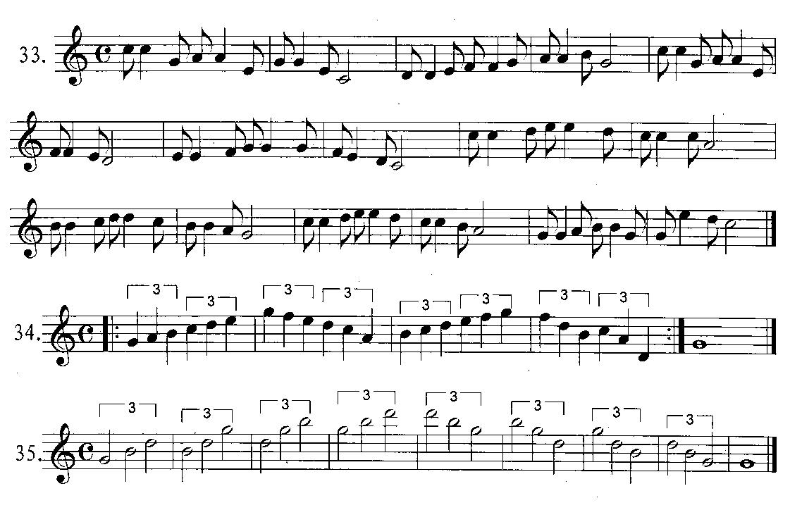 G大调基本练习曲萨克斯曲谱（图5）