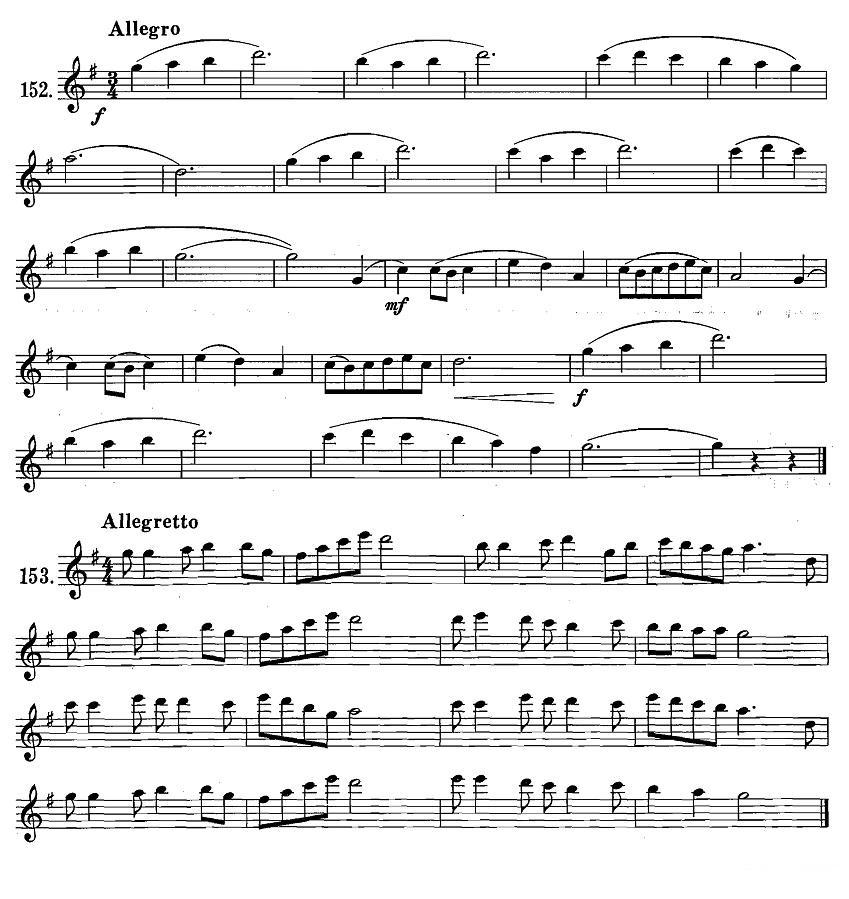 萨克斯练习曲合集（1—26）高音区练习萨克斯曲谱（图2）