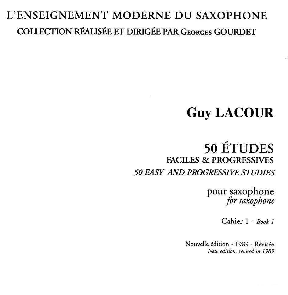 50首经典萨克斯管练习曲（42—50）萨克斯曲谱（图1）