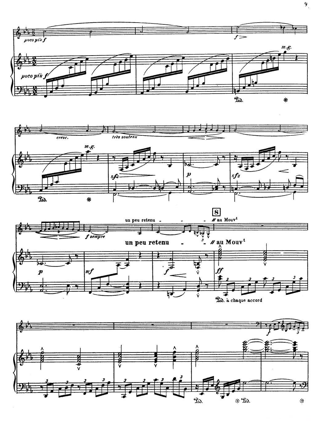 Choral vari Op.55（萨克斯+钢琴伴奏）萨克斯曲谱（图9）
