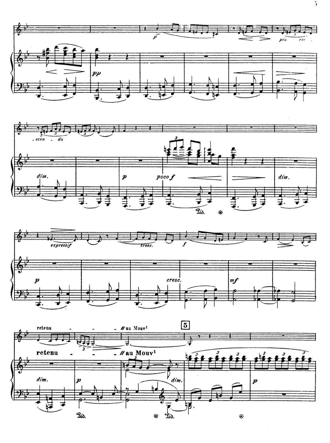 Choral vari Op.55（萨克斯+钢琴伴奏）萨克斯曲谱（图5）