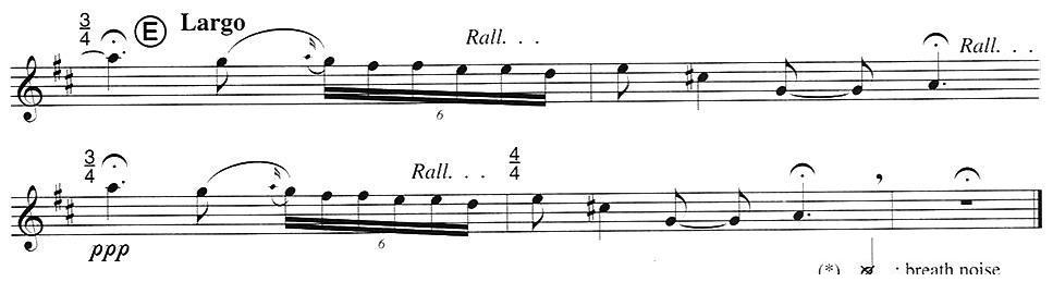 Fuzzy Bird Sonata（绒毛鸟奏鸣曲）（2、Sing Bird）萨克斯曲谱（图3）