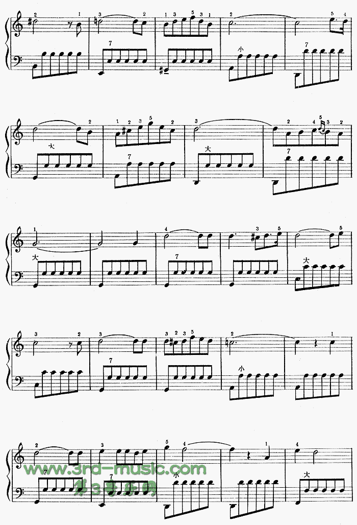 圣母颂(奥地利)[手风琴谱]手风琴曲谱（图2）