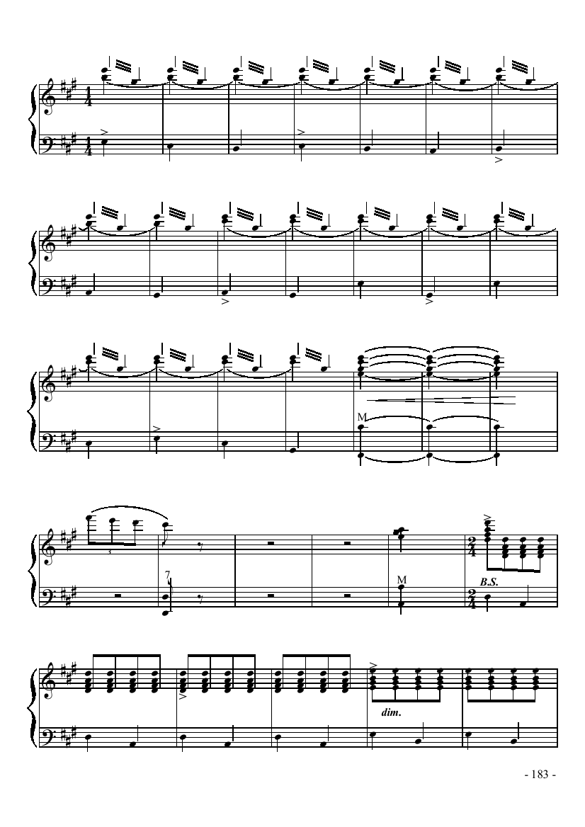 打虎上山手风琴曲谱（图2）
