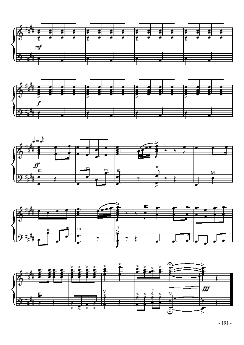 打虎上山手风琴曲谱（图10）